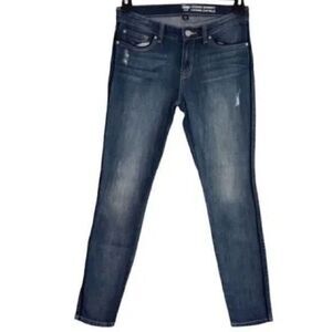 Gap Legging Skimmer Skinny Jeans Stripe size 26